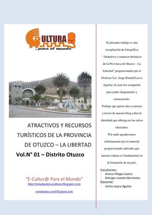 Atractivos Turisticos de Otuzco