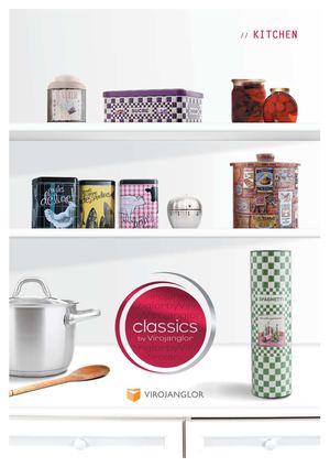 Catálogo Metal box CLASSICS proveedor 2015