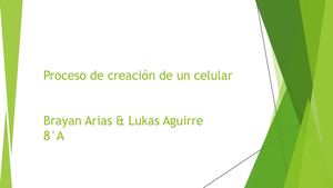 Proceso De Creación De Un Celular