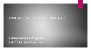 Unidades De Almanesamiento Siiii T4554r55a154b2a45j1514o242124
