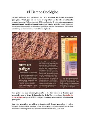 Eras Geológicas
