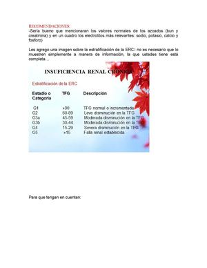 Recomendaciones Ira C