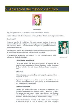 APLICACION DEL METODO CIENTIFICO