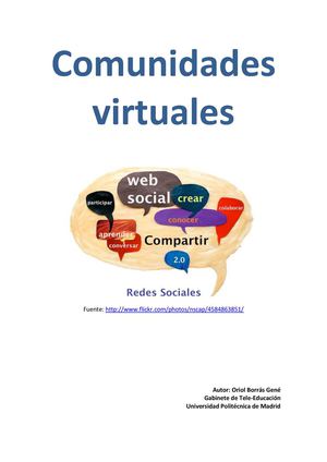 Comunidades Virtuales