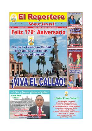 PERIÓDICO "EL REPORTERO VECINAL"