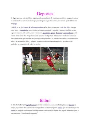 Deportes