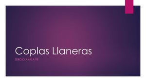 Coplas Llaneras Sergio Ayala 9b