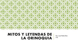 Mitos Y Leyendas De La Orinoquia Pdf