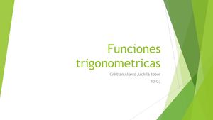 Funciones Trigonometricas