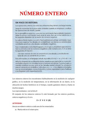 Número Entero