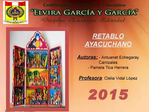 Retablo Ayacuchano - E.G.G