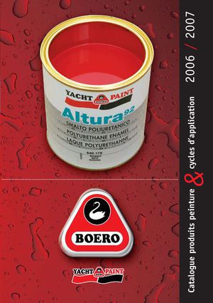 Catalogue Peinture Marine Boero 2007