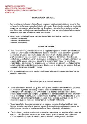 Señales De Transito