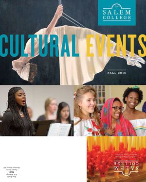 Cultural Events Brochure 2015 Fall