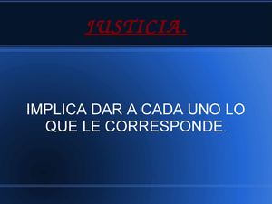Justicia