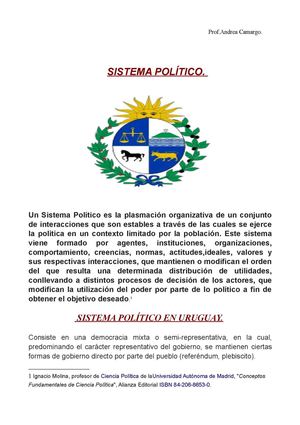 Sistema Político