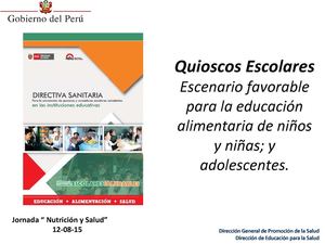 Quioscos Escolares