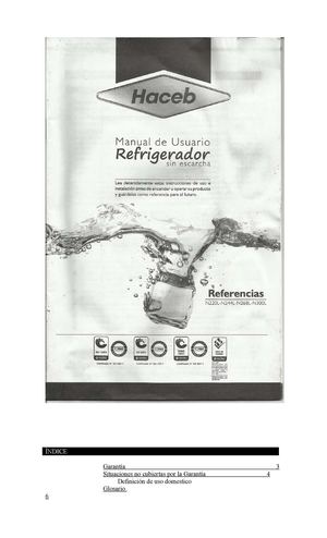 Manual Del Refrigerador