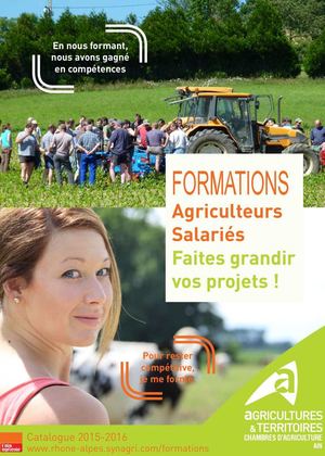 Formations Agriculteurs Salariés 2015-2016