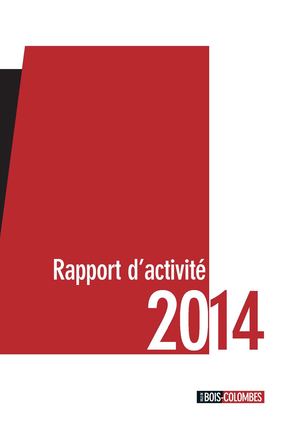 Rapport d'activité 2014 - Mairie de Bois-Colombes