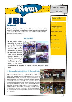 Jbl News 2ª Edição 2015