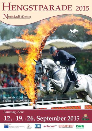 Hengstparade Neustadt (Dosse) 2015