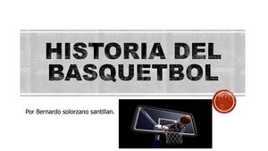 Historia Del Basquetbol