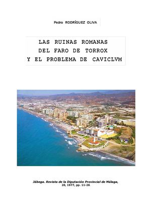 Las ruinas romanas del Faro de Torrox y el problema de Caviclum