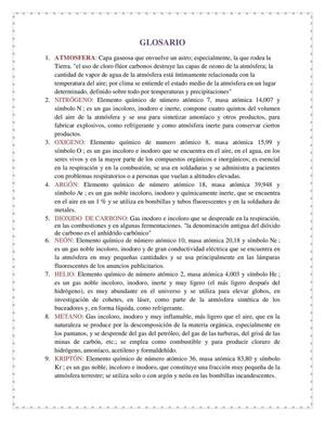 Glosario 1 Quimica Ambiental