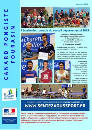 Canard Pongiste Fourasin Septembre 2015 C