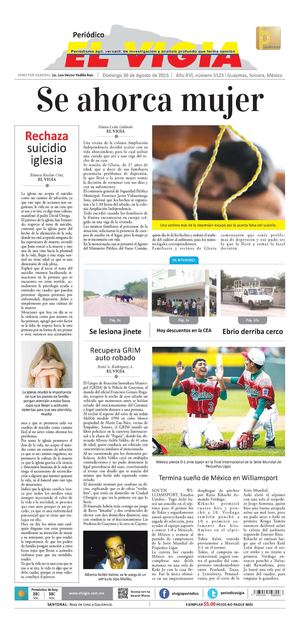 30 de agosto del 2015