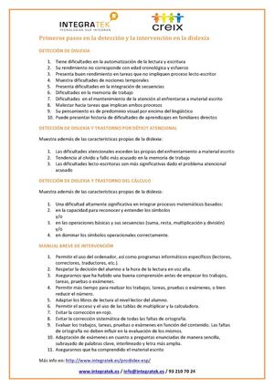 PRODISLEX Primeros Pasos En La Detección Y La Intervención En La Dislexia (1)