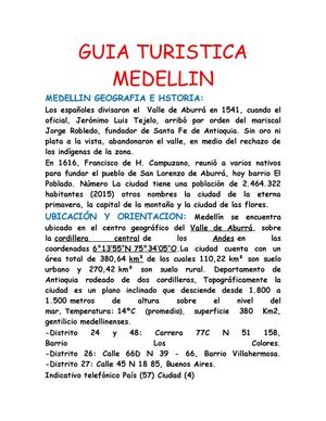 Guia Turistica Medellin