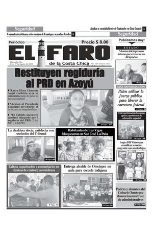 27 de Agosto del 2015