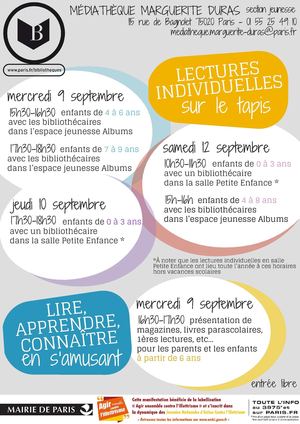 Flyer Lectures Jeunesse