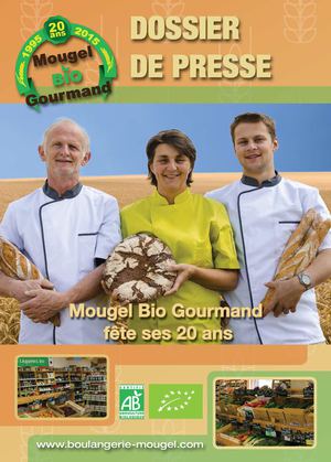 Dossier de presse Mougel Bio Gourmand