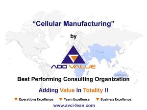 Introduction to Cellular Manufacturing - ADDVALUE - Nilesh Arora