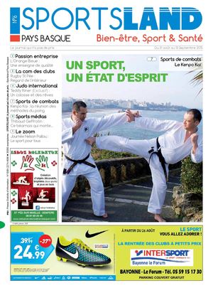 SPORTSLAND PAYS BASQUE N°16 - 31 AOUT 2015