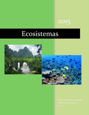 ecosistemas