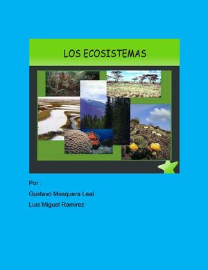 Qué Es Un Ecosistema Docx