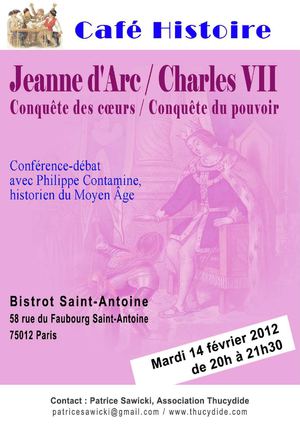 1429  Jeanne d’Arc et Charles VII - Conquête des cœurs, conquête du pouvoir