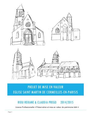 Projet Tutoré Eglise De Cormeilles En Parisis