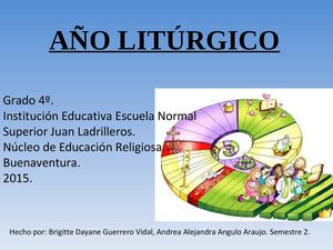Año Liturgico