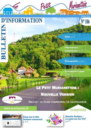 Bulletin Municipal de Murianette N° 106