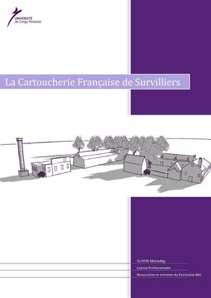 Projet la Cartoucherie française de Survilliers
