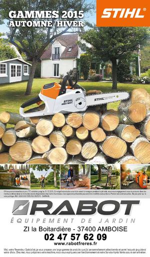 Catalogue Stihl Automne 2015