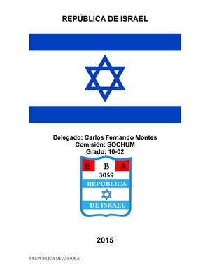Portafolio República De Israel