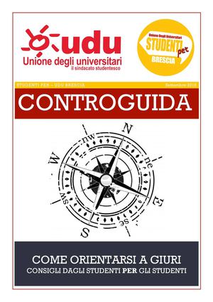 CONTROGUIDA - COME ORIENTARSI A GIURISRUDENZA