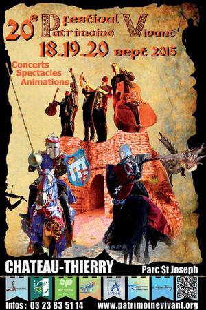 20 Festival Patrimoine Vivant - Programme - 2015