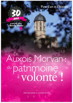 Programmation Pah Auxois 2015